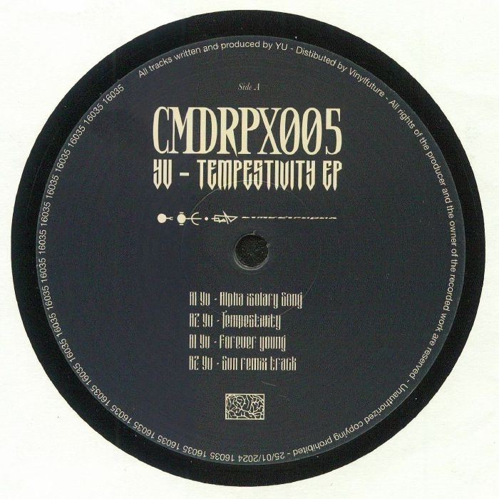 ( CMDRPX 005 ) YU - Tempestivity EP (12") Cimedirapax Italy