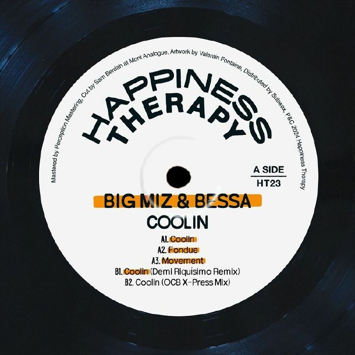 ( HT 23 ) BIG MIZ / BESSA - Coolin (12") Happiness Therapy France