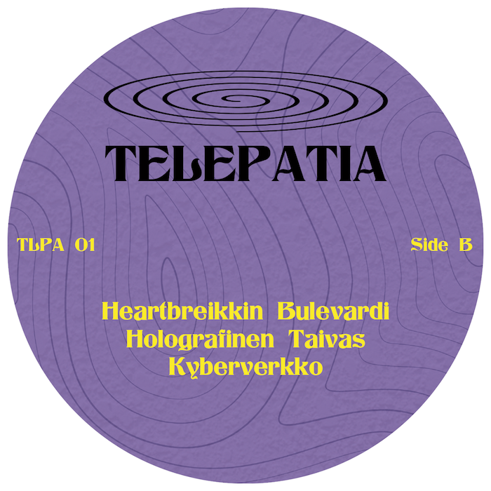 ( TLPA 01 ) KONERYTMI - Laser Disko EP ( 12" ) Telepatia