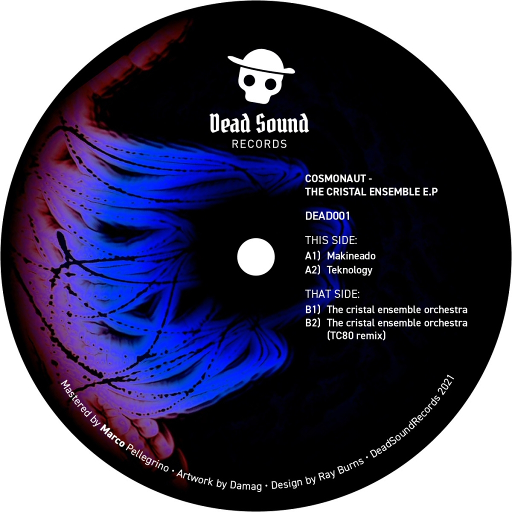 ( DEAD 001 ) COSMONAUT - The Cristal Ensemble EP ( 12" vinyl ) Dead Sound Records