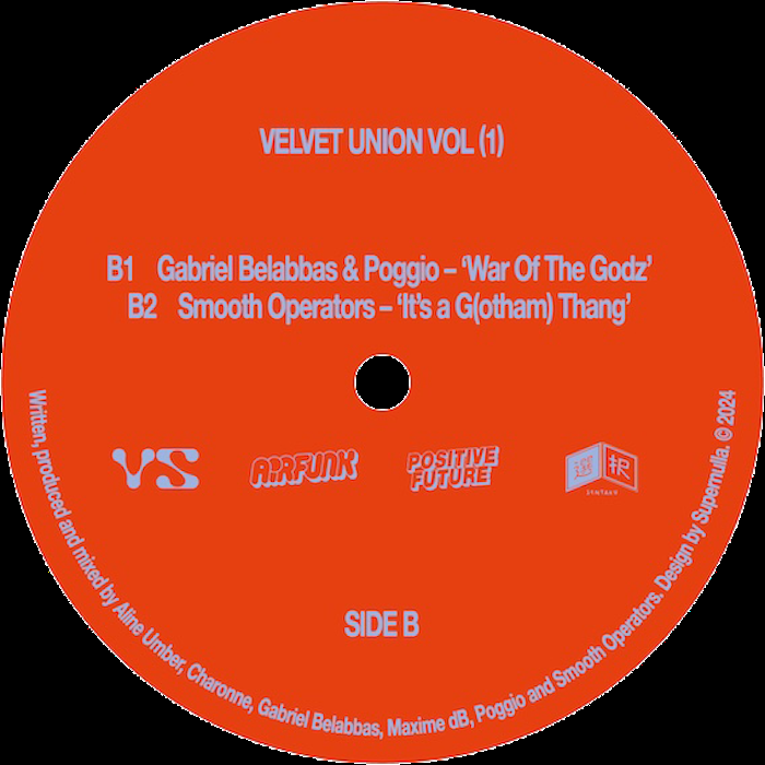 ( VU 001 ) V.A. - Velvet Union 001 ( 12" ) Velvet Spirit