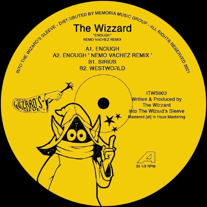 ( ITWS 003 )The WIZZARD -Enough (12") Into The Wizard's Sleeve