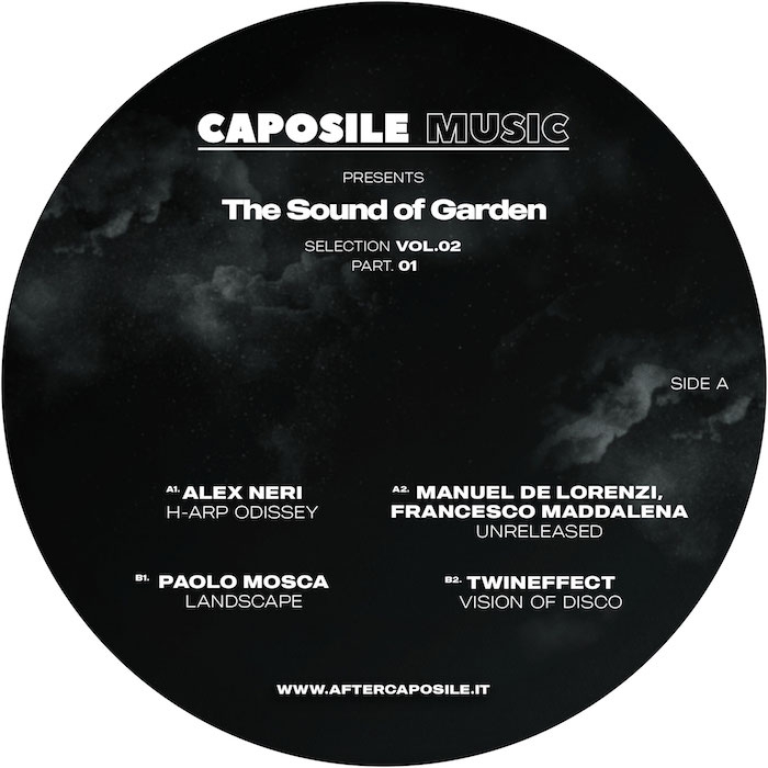 ( CPSLS 002PART1 ) VARIOUS ARTISTS - The Sound Of Garden Vol.2 - Part 1 ( 12" ) Caposile Music