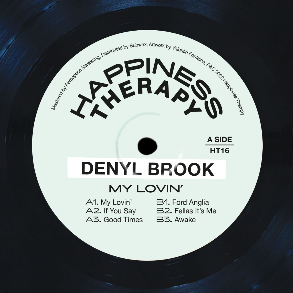 ( HT 16 ) DENYL BROOK - My Lovin' ( 12" ) Happiness Therapy