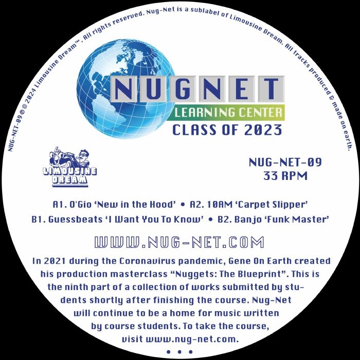 ( NUGNET 09 ) O'GIO / 10AM / GUESSBEATS / BANJO - The Nug Net Winner's Circle: 2024 Disc 2 (12") Nug-Net US