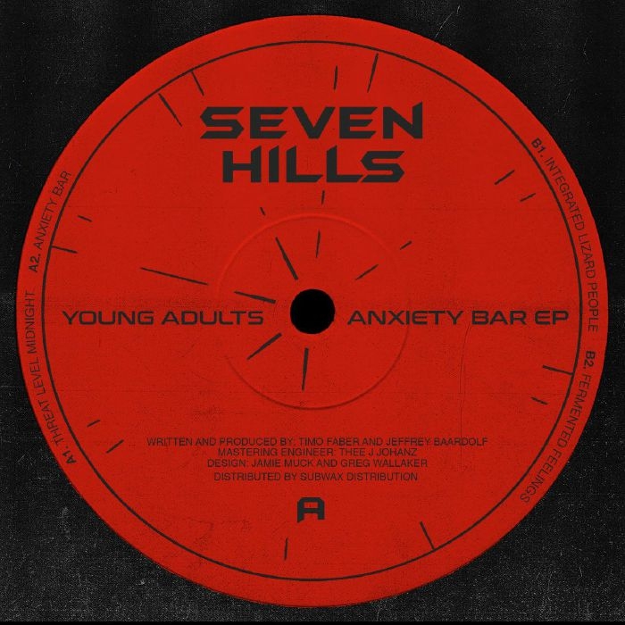 ( SHR 006 ) YOUNG ADULTS - Anxiety Bar EP (12") Seven Hills