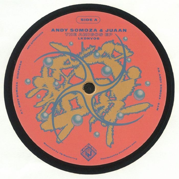 ( LKDNV 06 ) Andy SOMOZA / JUAAN - The Amigos EP (12") Locked In Netherlands