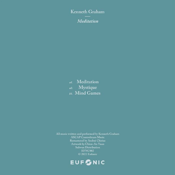 ( EFNC 002 ) Kenneth GRAHAM - Meditation (12") Eufonic Romania