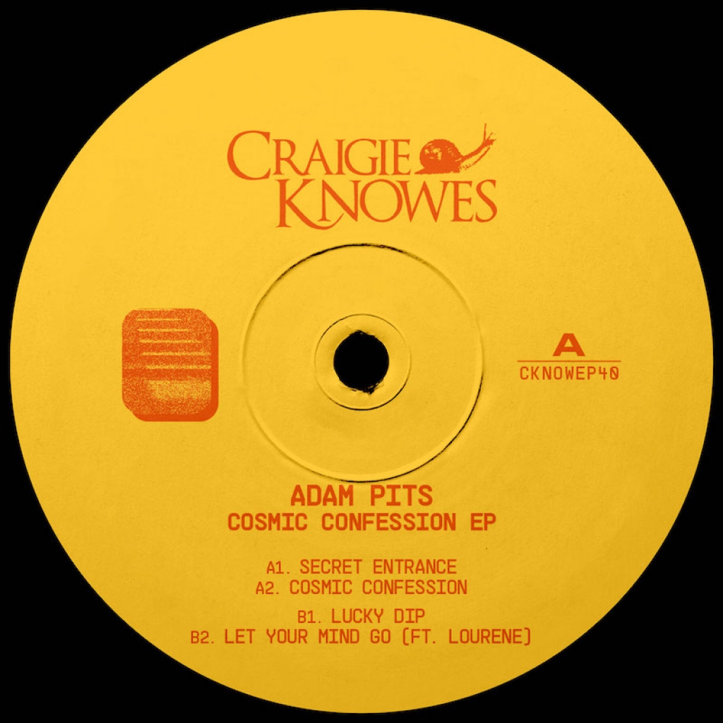 ( CKNOWEP 40 ) ADAM PITS - Cosmic Confession ( 12" ) Craig Knowes