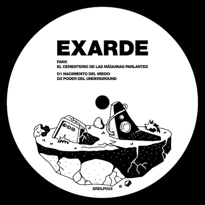 (XRDLP 002 ) FAKK - El Cementerio De Las Màquinas Parlantes ( 12" ) Exarde