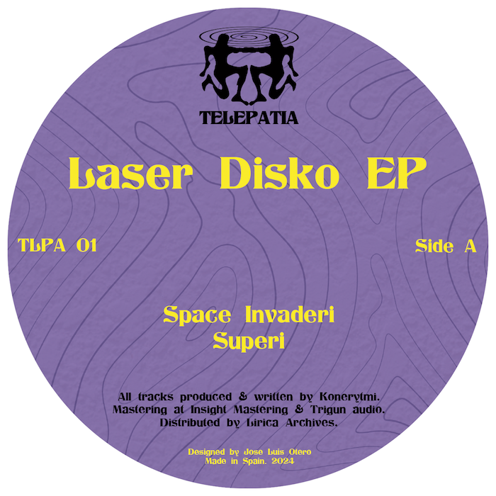 ( TLPA 01 ) KONERYTMI - Laser Disko EP ( 12" ) Telepatia