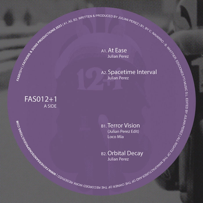 ( FAS 012+1 ) JULIAN PEREZE - FAS012+1 ( 12" ) Fathers & Sons Productions