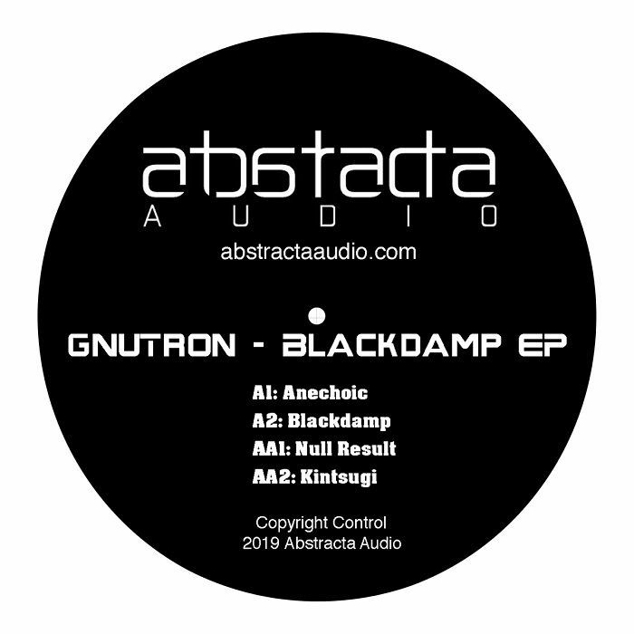 ( AA12 002EP ) GNUTRON - Blackdamp EP (12") Abstracta Audio US