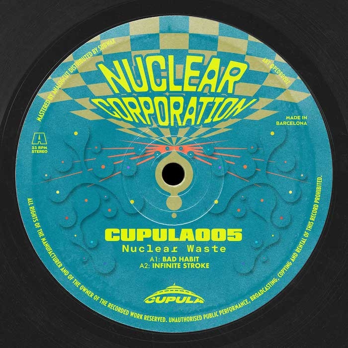 ( CUPULA 005 ) NUCLEAR WASTE / CORP - Nuclear Corporation ( 12" ) Cupula Recordings