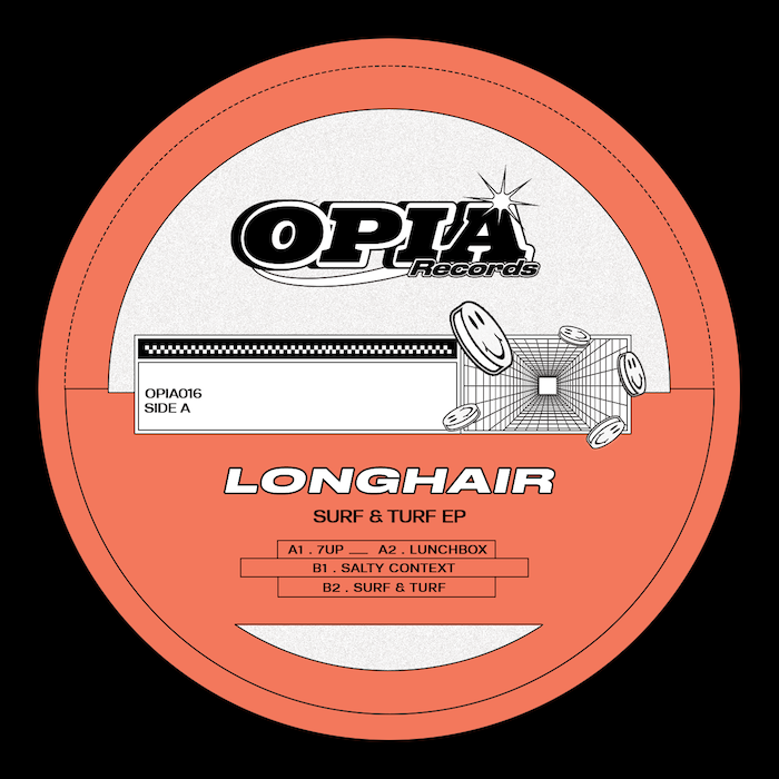 ( OPIA 016 ) LONGHAIR - Surf & Turp EP ( 12" ) Opia