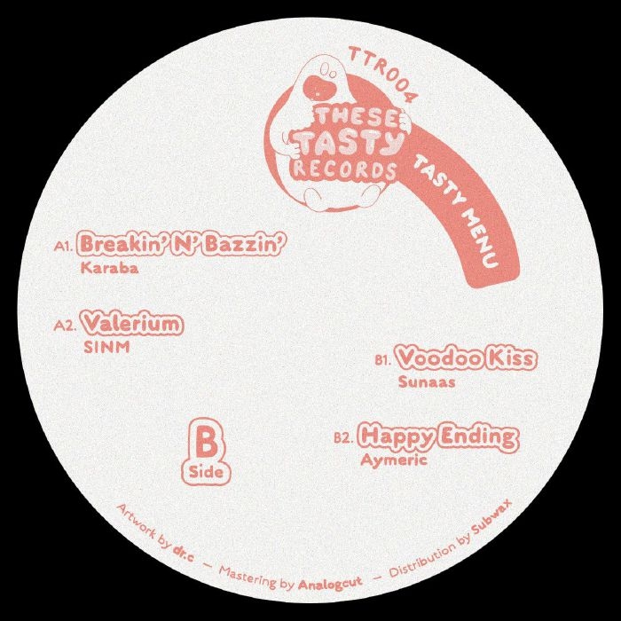 ( TTR 004 ) KARABA / SINM / SUNAAS / AYMERIC - This Tasty Volume #4 (12") These Tasty