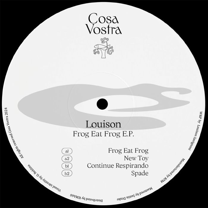 ( VOSTRA 007 ) LOUISON - Frof Eat Frog EP (12") Cosa Vostra