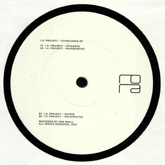 ( RORA 020 ) IA PROJECT - Interlinked EP (heavyweight vinyl 12") Rora Switzerland