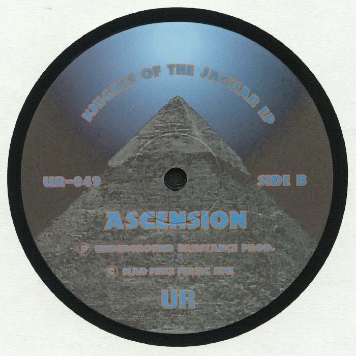 ( UR 049 ) AZTEC MYSTIC - Knights Of The Jaguar EP (12" repress) Underground Resistance US