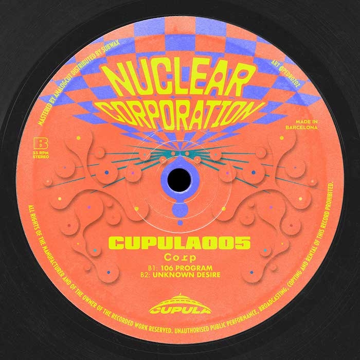 ( CUPULA 005 ) NUCLEAR WASTE / CORP - Nuclear Corporation ( 12" ) Cupula Recordings