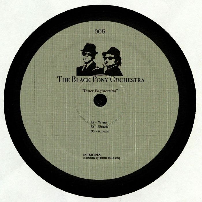 ( BPO 005 ) The BLACK PONY ORCHESTRA - Inner Engineering (12") The Black Pony Orchestra Holland