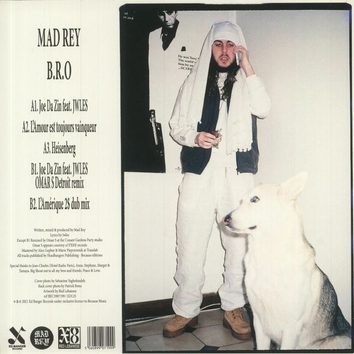 ( BEC 5907199 ) MAD REY - B.R.O. ( vinyl 12" ) Ed Banger Records