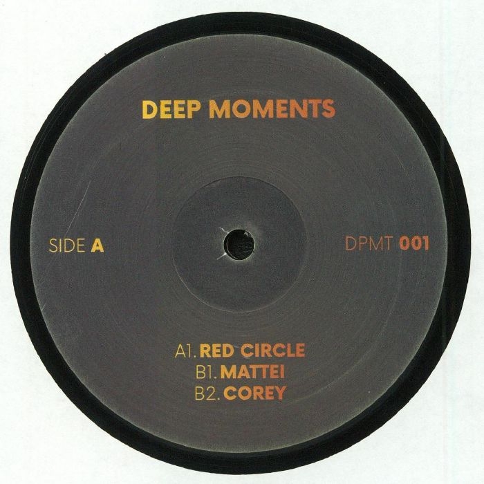 ( DPMT 001 )  DEEP MOMENTS - Deep Moments 001 (12") - Deep Moments France