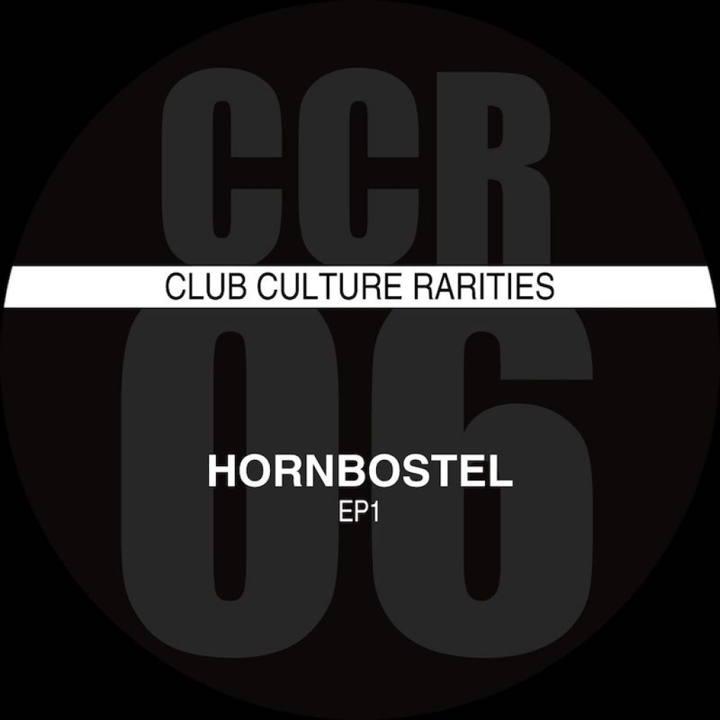 ( CCR-006-PRG0710 ) HORNBOSTEL - Hornbostel EP ( 12" blue vinyl ) Club Culture Rarities-DFC