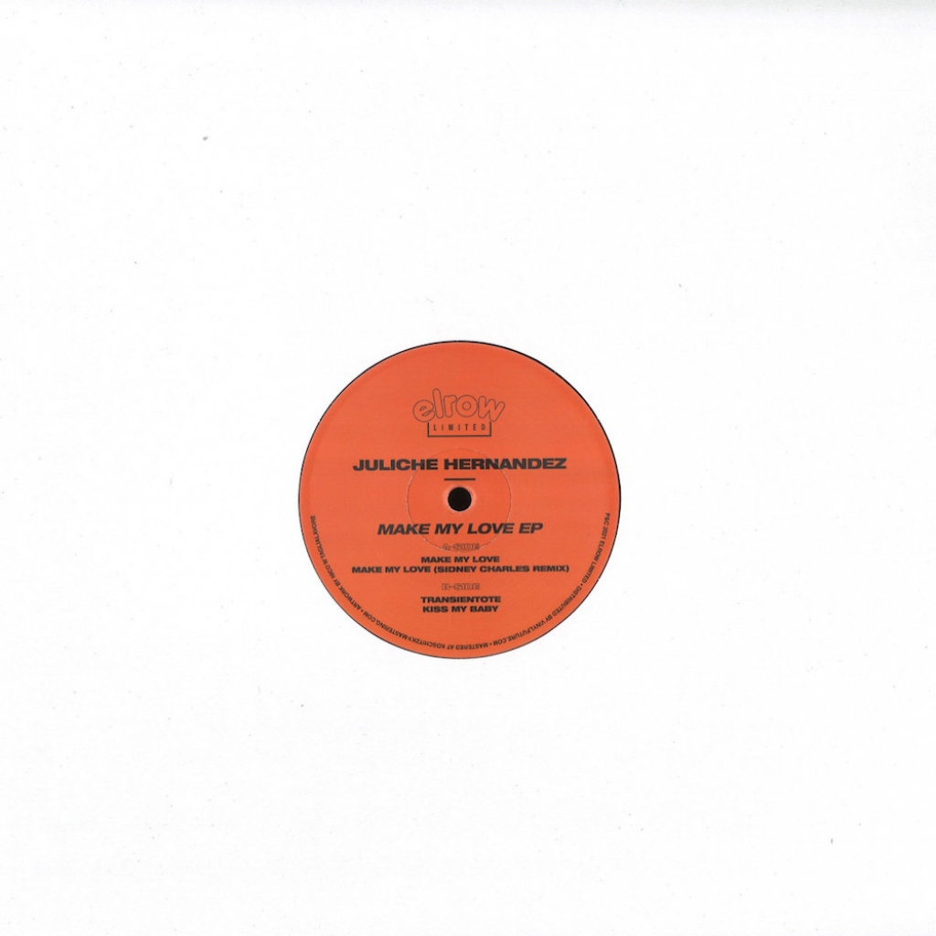 ( ERLTD 017 ) JULICHE HERMANDEZ - Make My Loved EP ( 12" Vinyl ) Erlow Limited