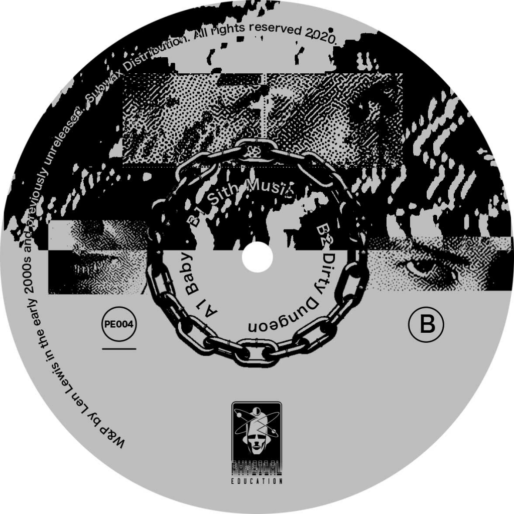 ( PE 004 ) LEN LEWIS - The Sinistertechhouse EP (12") Physical Education