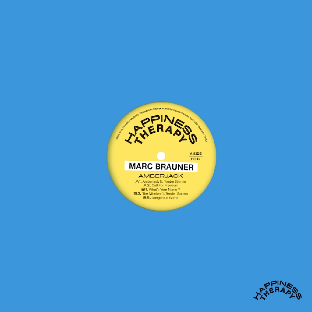 ( HT 14 ) MARC BRAUNER - Amberjack ( 12" vinyl ) Happiness Therapy