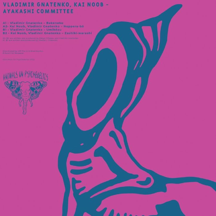 (  AOP 007 ) Volodymyr GNATENKO / KAI NOOB - Ayakashi Committee EP (12") Animals On Psychedelics