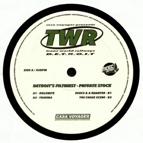 ( TWR 01 ) DETROIT'S FILTHIEST - Private Stock (12") Casa Voyager France