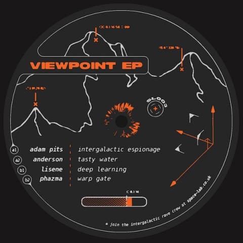 ( SPCLAB 003 ) ANDERSON / LISENE / ADAM PITS / PHAZMA - Viewpoint EP (12") Space lab