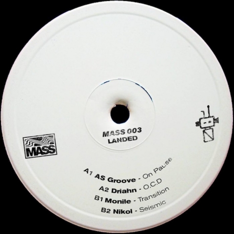 ( MASS 003 ) VARIOUS ARTISTS - Landed ( 12" ) MASS