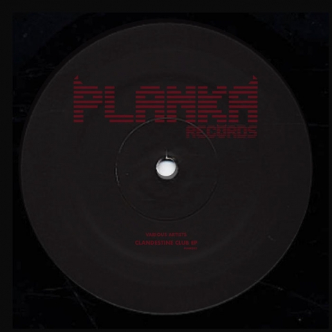 ( PLNK 002 ) VARIOUS ARTISTS - Clandestine Club EP ( 12" ) Planka Records