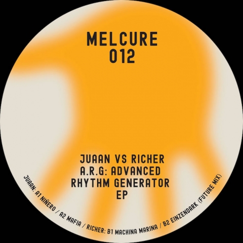 ( MELCURE 012 ) JUAAN / RICHER - Advance Rhythm Generator EP ( 12" ) Melcure