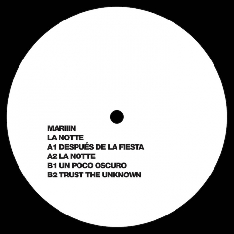 ( XRD 023 ) MARIIIN - La Notte ( 12" ) Exarde