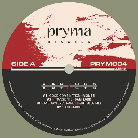 ( PRYM 004 ) V/A - PRYM004 ( 12" ) Pryma Records