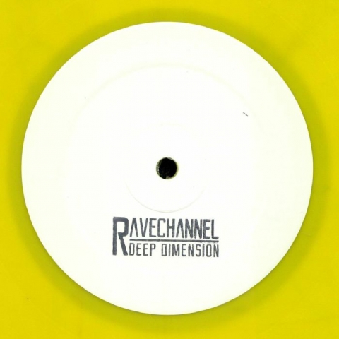 ( GENX 002 ) GEN X -  Rave Channel (hand-stamped yellow vinyl 12" + insert) Gen X Holland