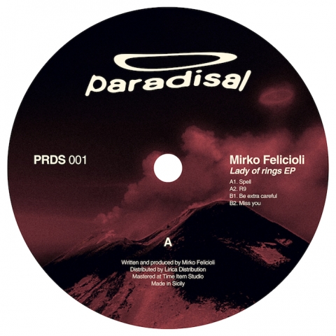 ( PRDS 001 ) MIRKO FELICIOLI - Lady of Rings EP ( 12" ) Paradisal Records