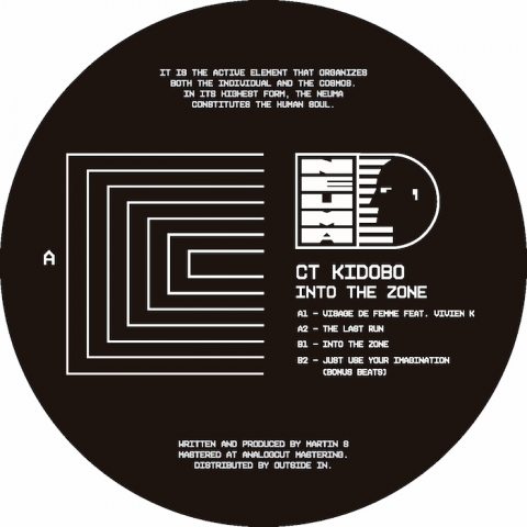 ( NMA 001 ) CT KIDOBO - Into The Zone EP ( 12" ) Neuma Records