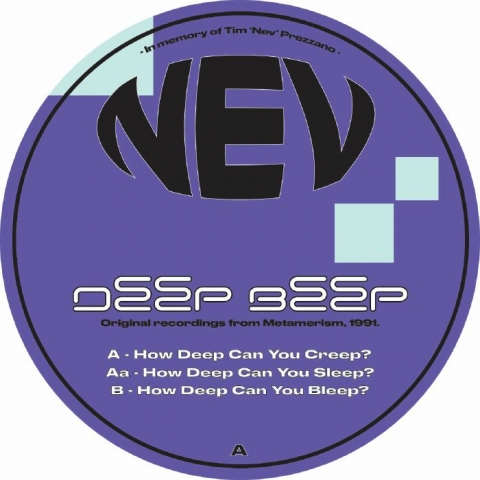 ( AGT 003 ) NEV - Deep Beep (reissue) (12") AGT