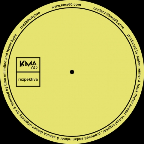 ( REZ 32thirtytwo ) DJ KHETAMA - REZ32thirtytwo ( 12" ) KMA60 Rezpektiva