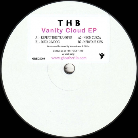 ( GRECS 003 ) THB - Vanity Cloud EP ( 12" ) Ghost Recs